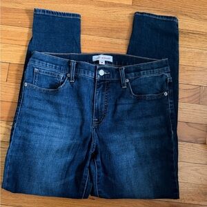 Lucky Brand Indigo Mid Rise Skinny Jeans